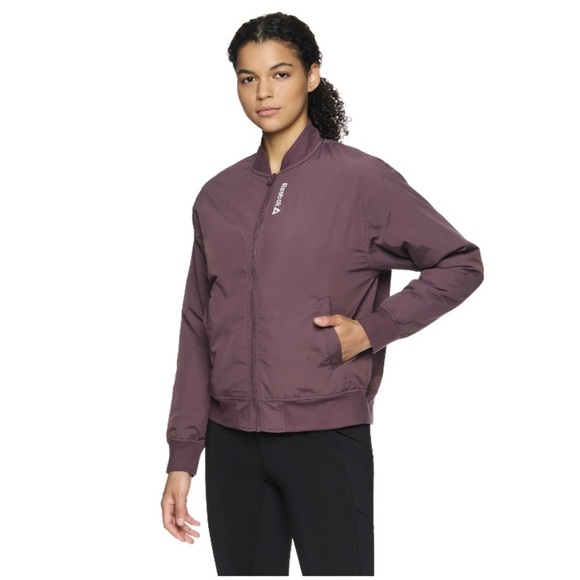 🆕 REEBOK Women's Bomber Jacket NWT Size XL - Picture 4 of 4